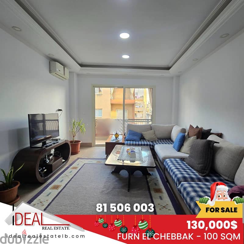 Unfurnished 100 sqm Apartment for Sale in Furn El Chebbak REF#JPT22154 0