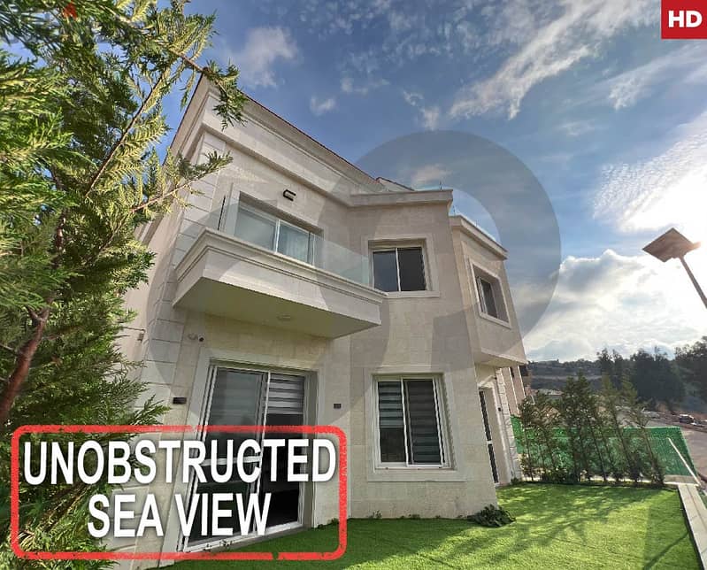 Unobstructed Sea View, chouf,Medyar Damour/مديار الدامور REF#HD115701 0