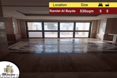 Ramlet Al Bayda 530m2 | Luxury | Ultra Prime Location | New | PA |