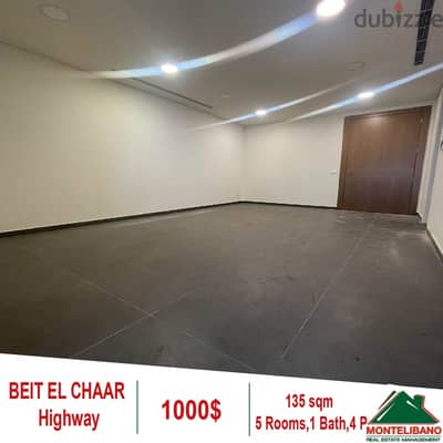 Prime Location Office for rent in Beit Chaar Highway