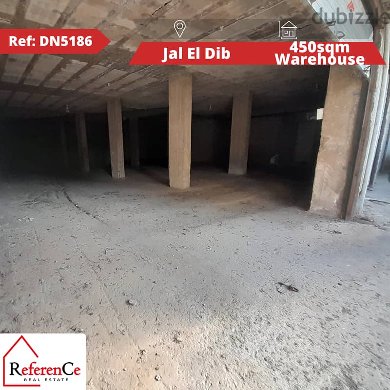 Warehouse for Sale in Jal El Dib مستودع للبيع في جل الديب 0