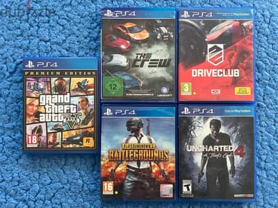 used ps4 games