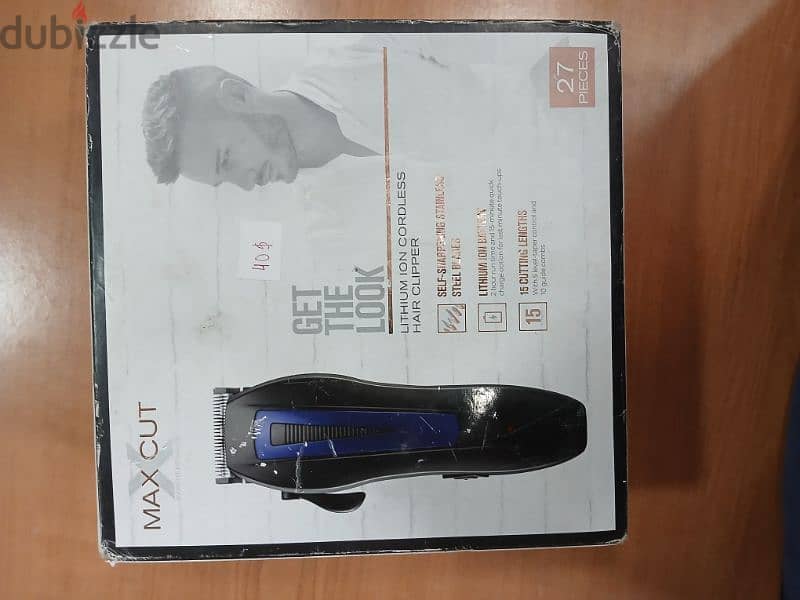 conair max cut lithium hair clipper 27 pieces مكنة حلاقة كونير 0