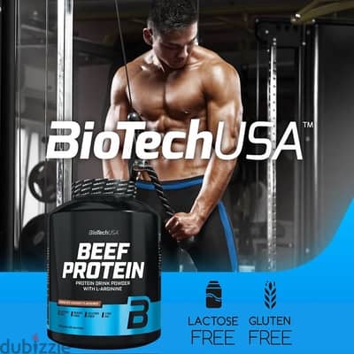 Biotech usa beef protein + L-Arginine and L-glutamine