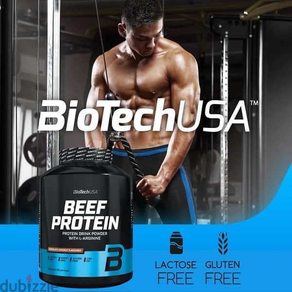 Biotech usa beef protein + L-Arginine and L-glutamine 0