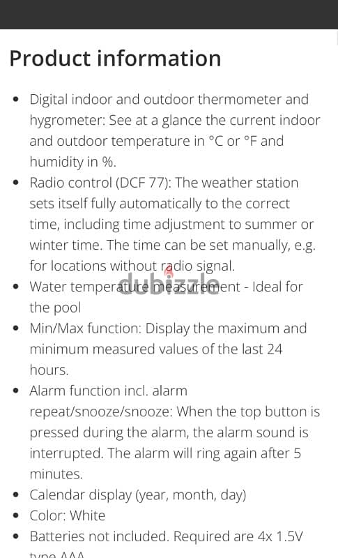 weather station with pool thermometer 5