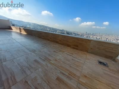 70 SQM Furnished Brand New Apartment in Zalka, Metn with Sea View