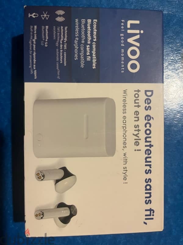 livoo wireless airpods 0