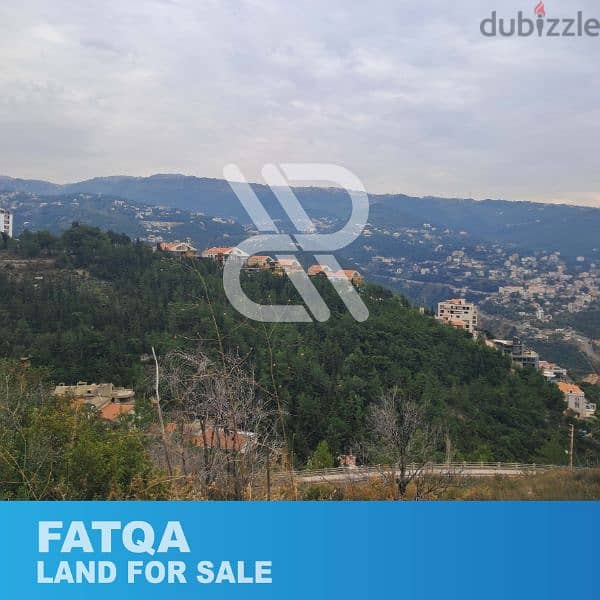 Land for sale at Fatqa - أرض للبيع في فتقا 2