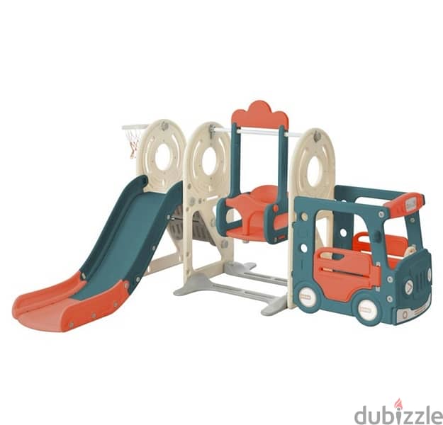 kids 4 in 1 bus play set 0