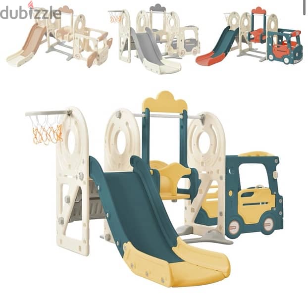 kids 4 in 1 bus play set 1