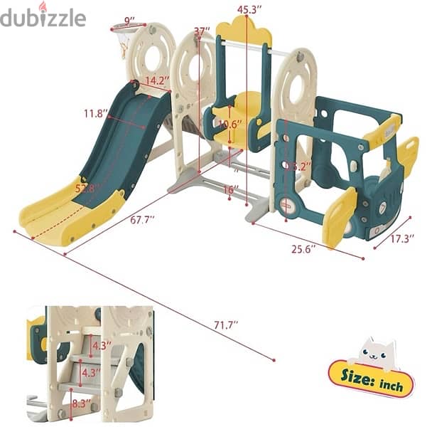 kids 4 in 1 bus play set 2