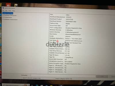 lenovo x64 based pc windows 10 pro 8.00Gb