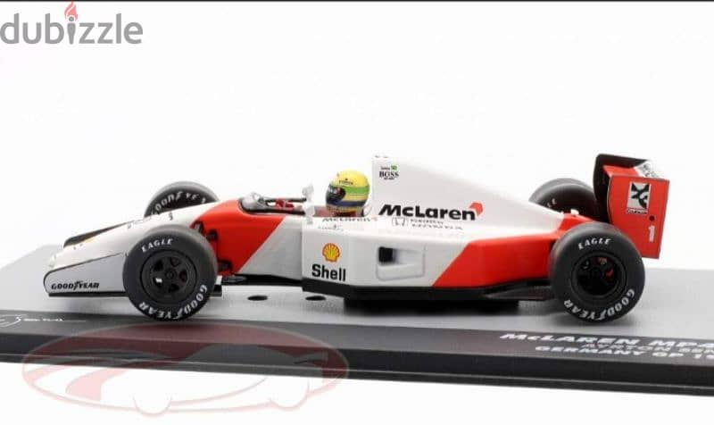 Ayrton Senna McLaren MP4/7(GP Germany '92) diecast car model 1;43. 1