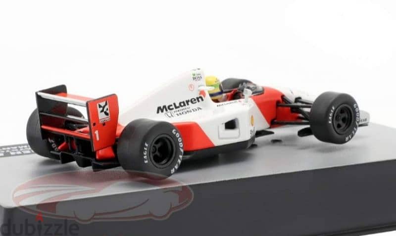 Ayrton Senna McLaren MP4/7(GP Germany '92) diecast car model 1;43. 2