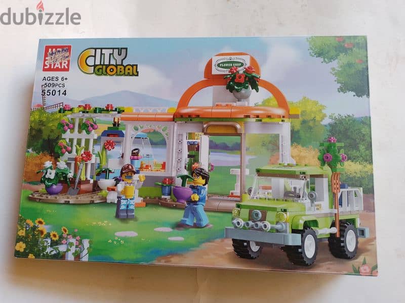 city global lego 509 pieces 0