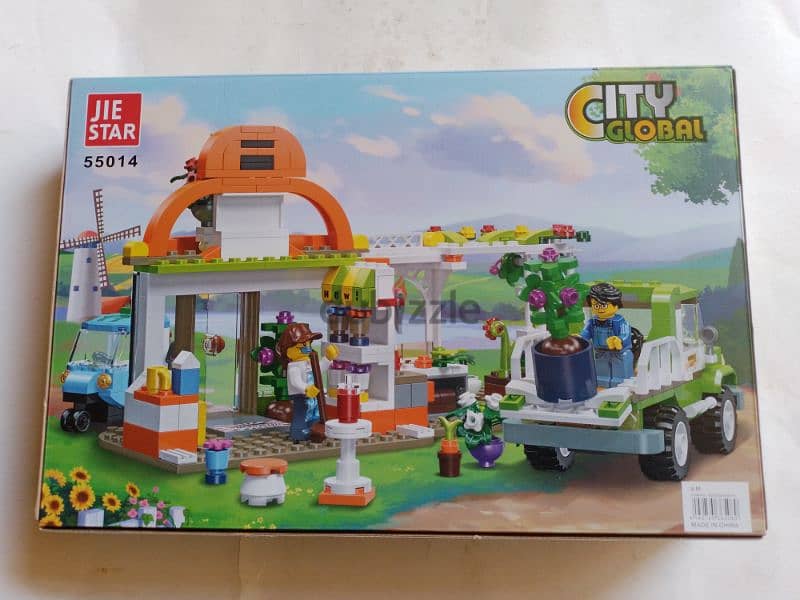 city global lego 509 pieces 1