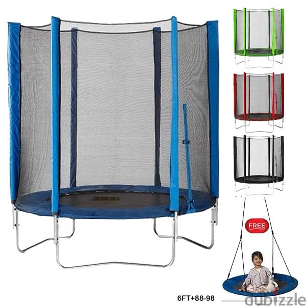 180cm Trampoline 6 feet 0