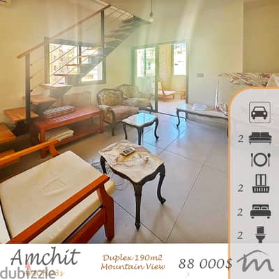 Amchit | Catchy 463$/m² | 190m² Duplex | Terrace | Balcony | 2 Parking