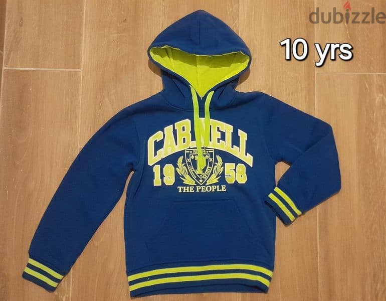 10 yrs boys hoodie 0