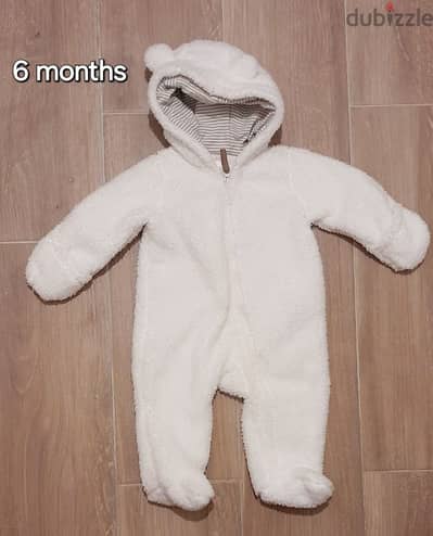 Carters Soft wool overall