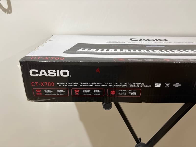 Casio CTX 700 1