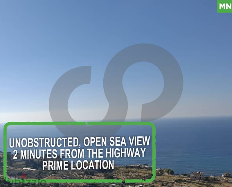 unobstructed, sea view-KfarAbida, Batroun/كفرعبيدا, بترون REF#MN115729 0