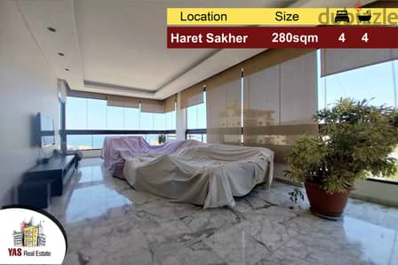 Haret Sakher 280m2 | Renovated | Open View | Prime Location | IV |