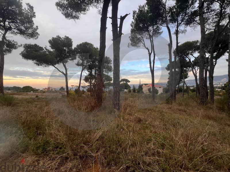 EXCLUSIVE FLAT LAND -OPEN VIEW-Chbaniyeh, Baabda/شبانيه REF#TS115740 1