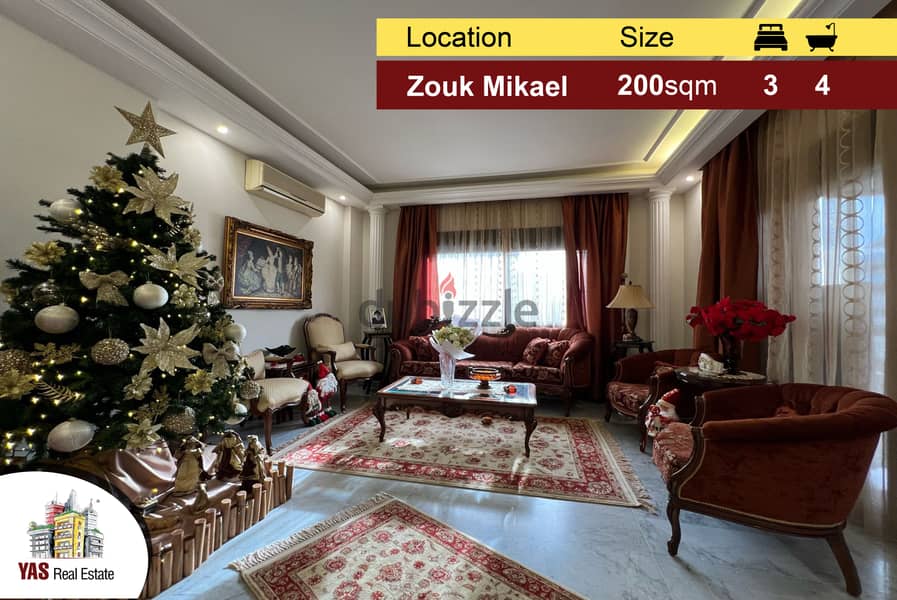 Zouk Mikael 200m2 | Well Maintained | Open View | Modern | EH | 0