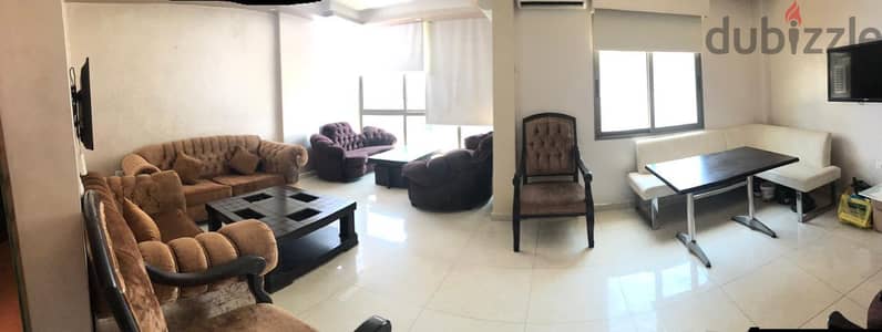 FULLY FURNISHED IN HAMRA PRIME (110SQ) 2 BEDROOMS , (HAMR-263)