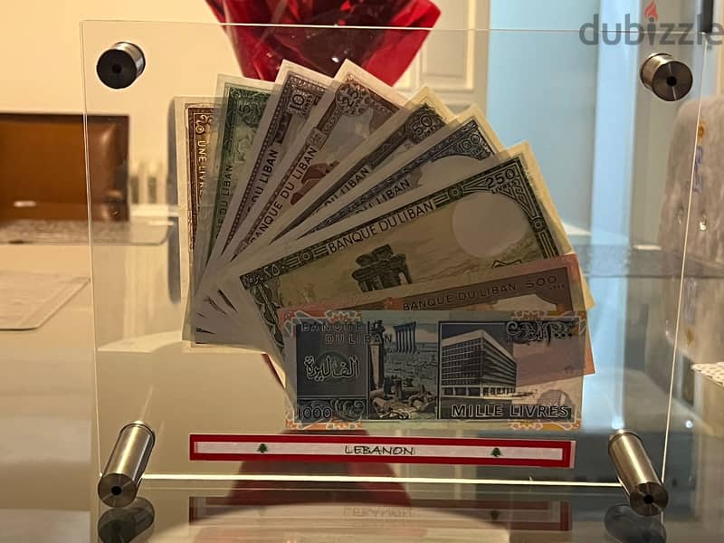 BEST CHRISTMAS GIFT lebanon, 1 lira to 1000 in Plexi هدية عيد الميلاد 6