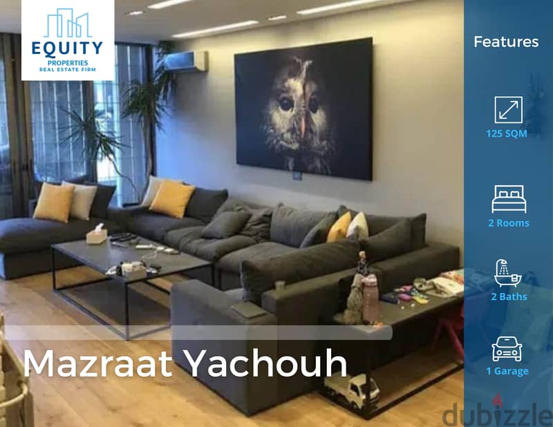 Furnished Apartment With Terrace For Sale In Mazraat Yachouh #CK124611 0