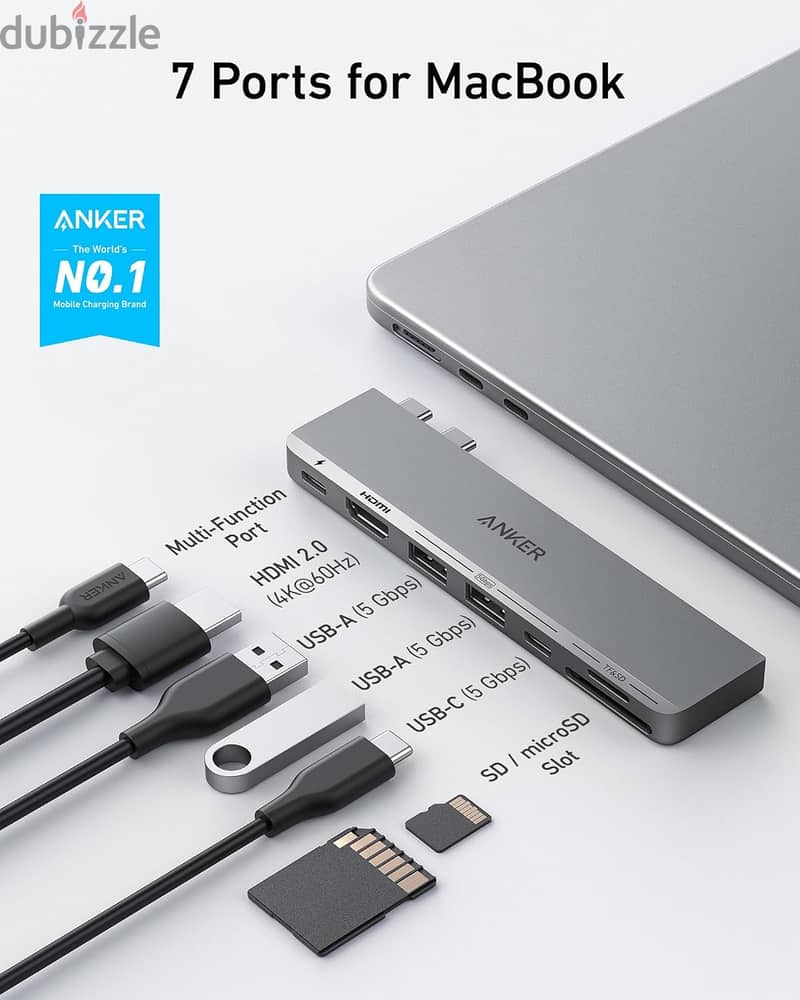 Anker USB C Hub for MacBook 4