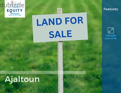 Great Land For Sale In Ajaltoun أرض للبيع #CK124897