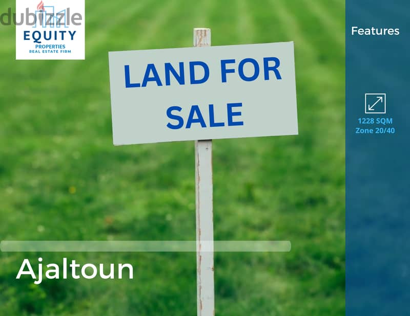 Great Land For Sale In Ajaltoun أرض للبيع #CK124897 0