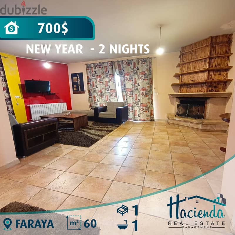 New Year Chalet For Rent In Faraya 0