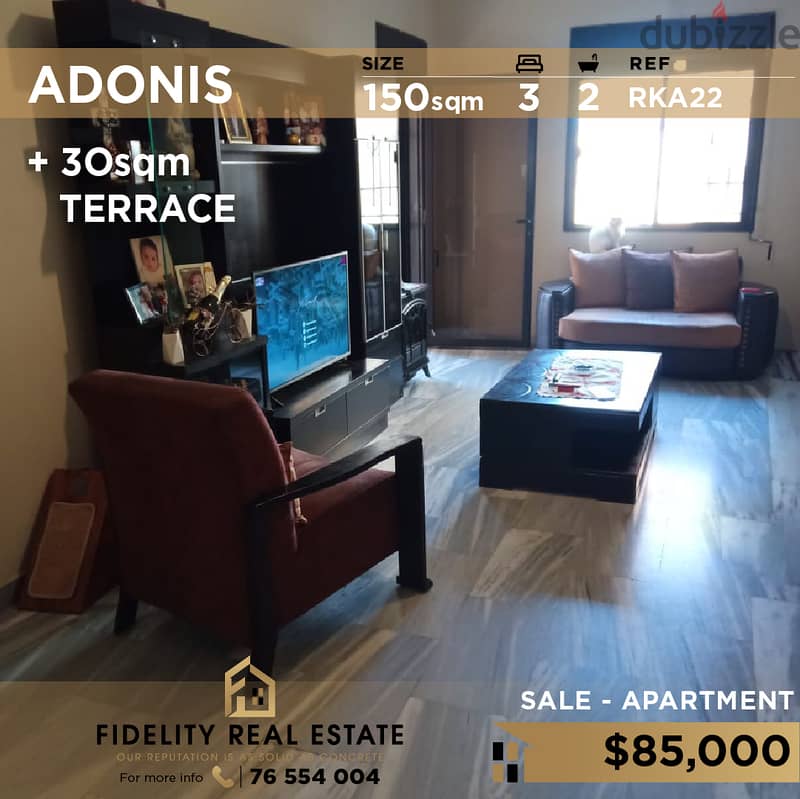 Apartment for sale in Adonis RKA22 للبيع في أدونيس 0