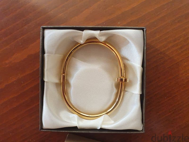 GOLD-Plated copy A of Cartier clou bracelet 2