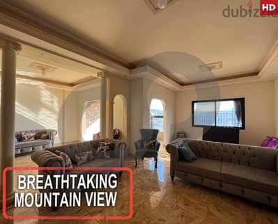 Unobstructed Mountain View, aley, kayfoun/كيفون REF#HD115763