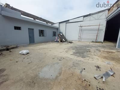 1,000 SQM Warehouse + Land for Rent in Zalka, Metn