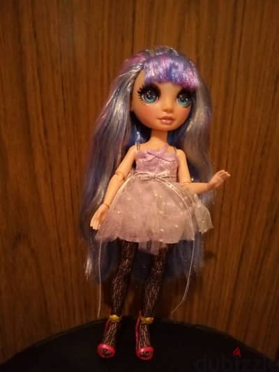 VIOLET WILLOW RAINBOW HIGH Great doll Articulated BIGGER+Sticky+Shoes.