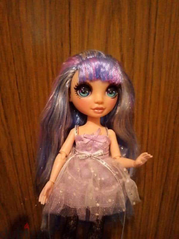 VIOLET WILLOW RAINBOW HIGH Great doll Articulated BIGGER+Sticky+Shoes. 5