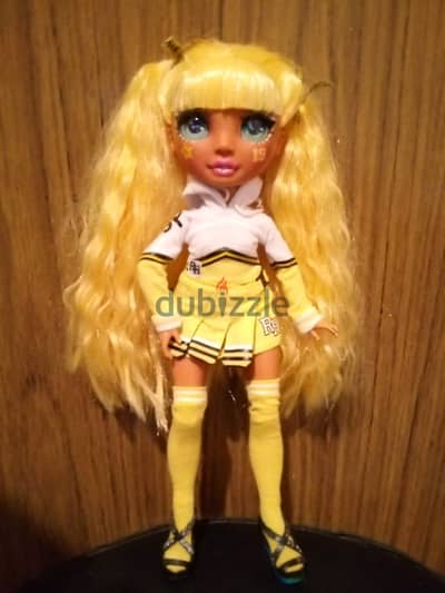 SUNNY MADISON CHEER RAINBOW HIGH OMG Great doll+Own outfit+Socks+Shoes