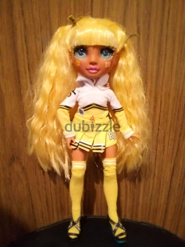 SUNNY MADISON CHEER RAINBOW HIGH OMG Great doll+Own outfit+Socks+Shoes 0