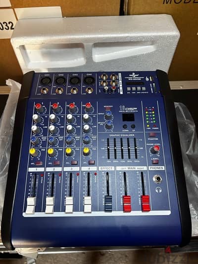 mixer 4 channel powered