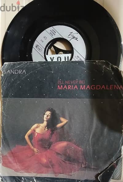 Sandra- Maria magdalena/party games - VinyLP