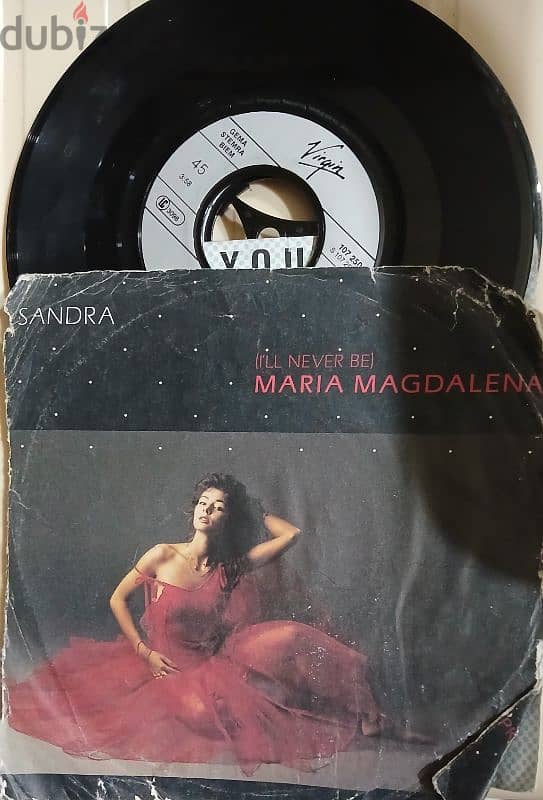 Sandra- Maria magdalena/party games - VinyLP 0