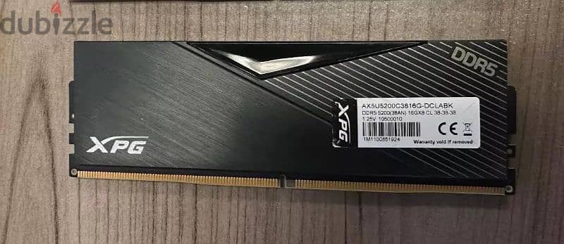 XPG Lancer DDR5 RGB 5200MHz 16GB 0