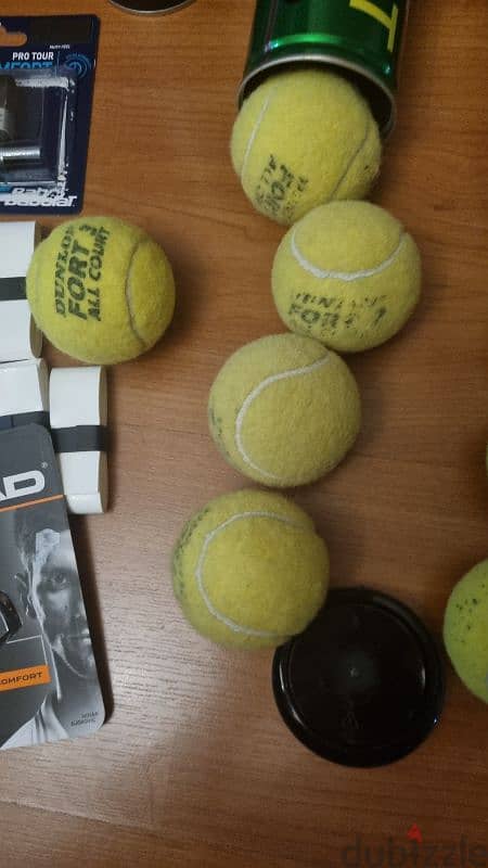 tennis  balls +grips+shock absorption bargain price 1